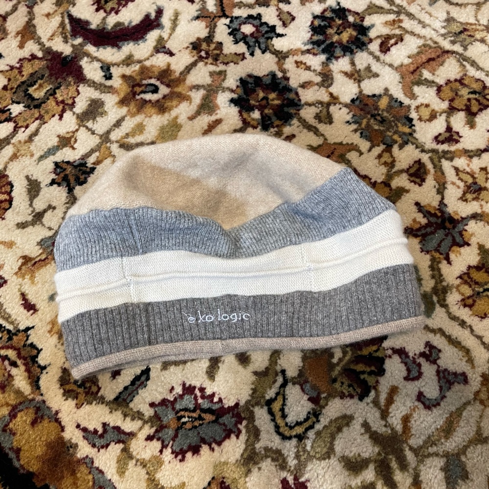 Ekologic cashmere beret hat. Never worn.